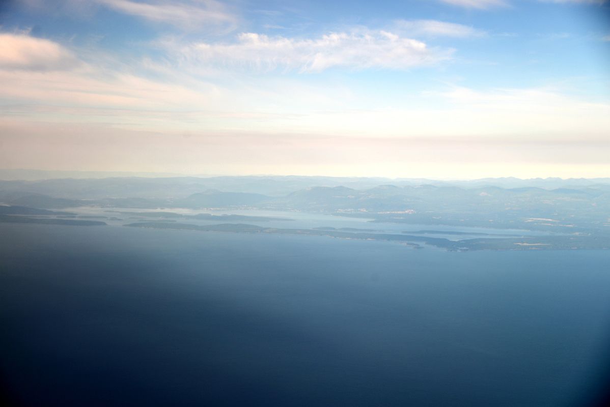 08 Islands Off The Coast Of Vancouver From Airplane